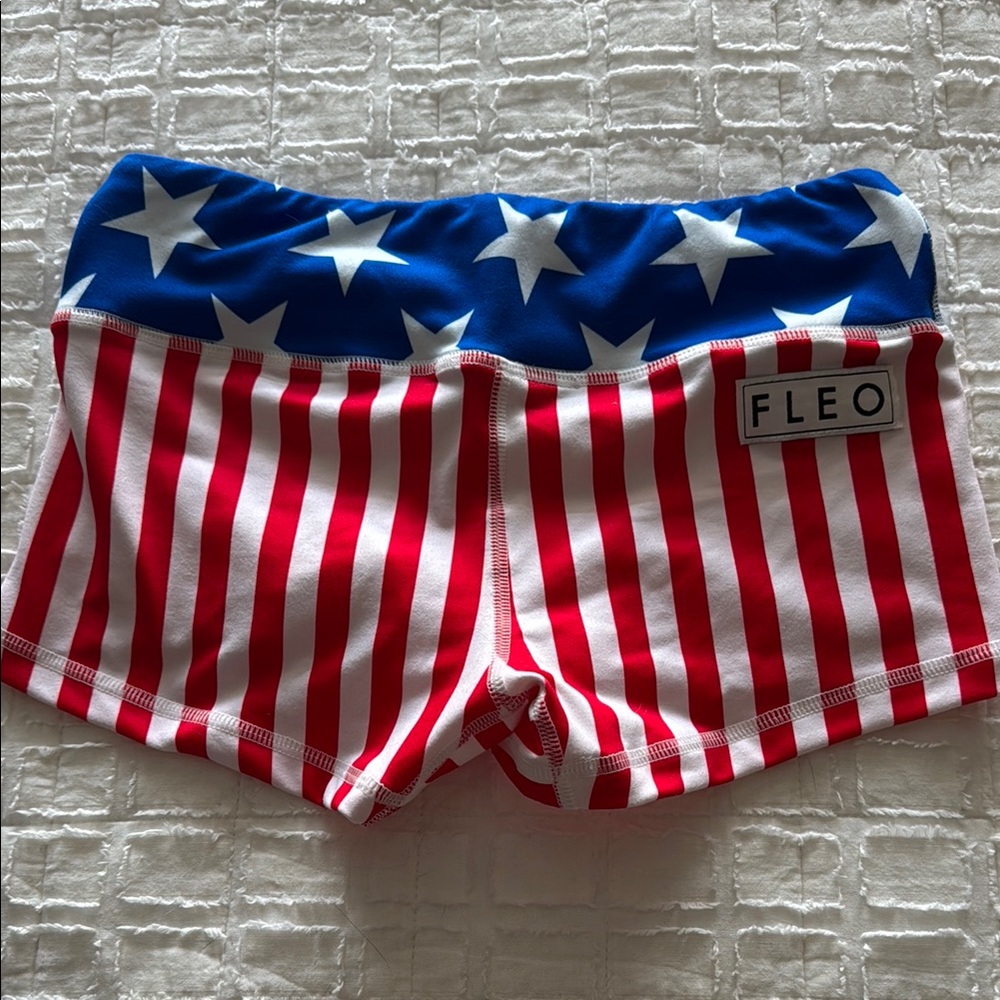 Fleo Stars and Stripes Athletic Shorts